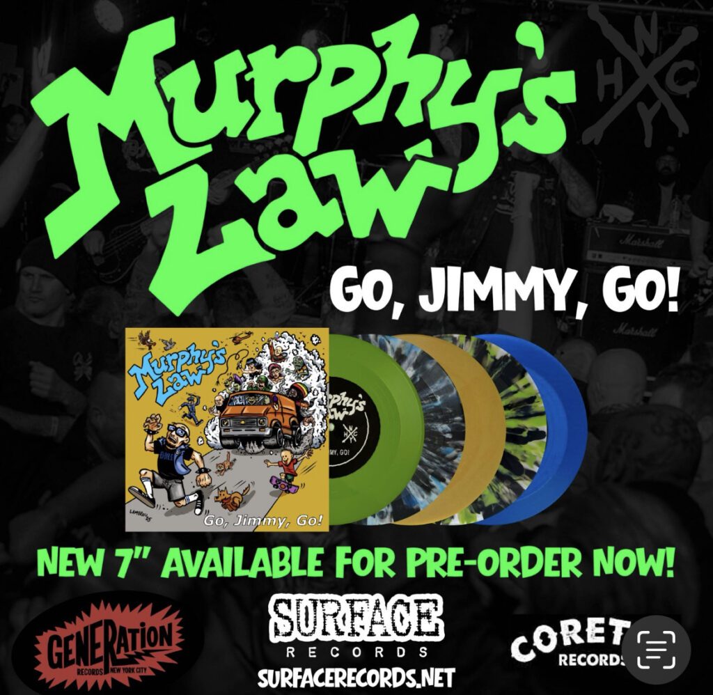 Murphy's Law - Go,Jimmy Go 7" 