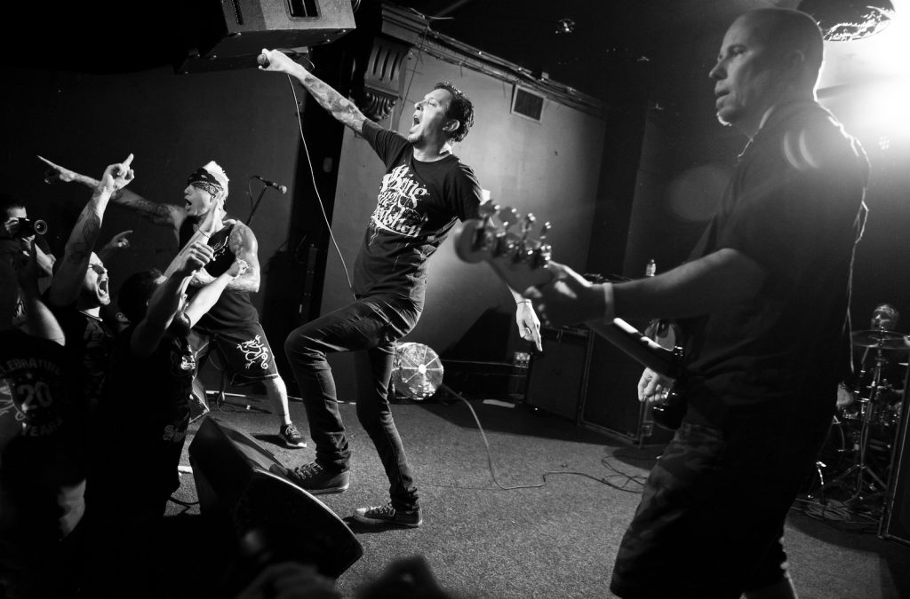 Sick Of It All playing a gig in Dublin