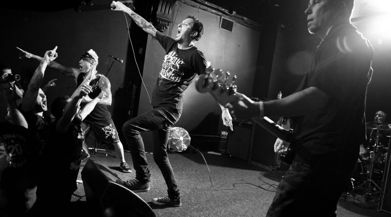 Sick Of It All playing a gig in Dublin